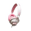 iFrogz EarPollution Throwbax Retro Over Ear Headphones - Pink