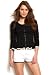 Armani Exchange Womens Peplum Jacket
