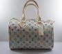 New White Multi-Design Handbag With Padlock