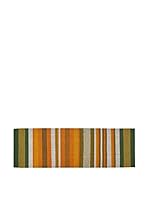 COINCASA Alfombra De Cocina Naranja/Verde 50 x 150 cm