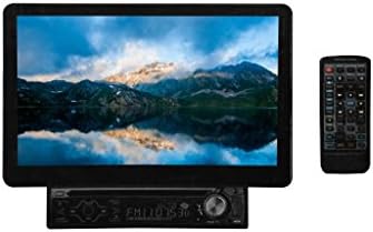 In-Dash Multimedia Player VCD MP4 MP3 AM FM with Built-in 10.1" Wide TFT Tablet