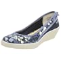Keds Women's Blossom Wedge,Navy Floral,10 M