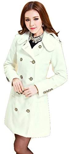 ダブルブレスト 流行 ジャケット コート 秋物 冬物 春物 人気の白色 お出かけ 呑み会 先取り エレガント お洒落な カジュアル ABC013