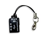 Connectland CL-CRD20021 Quarter Size Mini Micro SD USB Card Reader