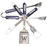 NCAA Washington Huskies 4 Piece Barbecue Set