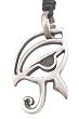 Udjat Seeing Eye Symbol Pewter Pendant Necklace