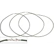 Leather Cord Necklaces Green 18" 3Pcs