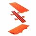 Cross-Link CL2X150-4/5-O Polyurethane Heavy Duty Protector Bridge for Linebacker 4 and 5 Channel Cable Protectors, Orange, 36" Length, 14" Width, 2.125" Height