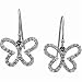 Diamond Butterfly Earrings