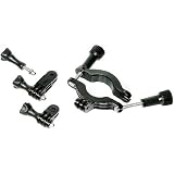 GoPro Roll Bar Mounts Motorcycle Camera Accessories - Black / One Size