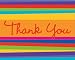 Retirement Stripes Thank You Fld 8pc