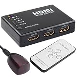 TRIXES 5 Port Auto HDMI Switch Splitter Switcher Box