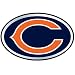 Chicago Bears NFL Color Auto Emblem