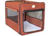 43 Dog Cat Portable Travel Bed House Pet Folding Crate Cage Kennel AB43