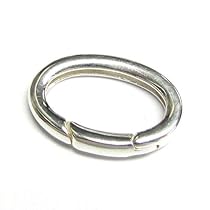 Dreambell (Free S/H) 1 pc Sterling Silver Oval Clasp Lock Enhancer Shortener 20mm