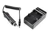 ATC AC Wall Charger + In-Car Charger Adapter Compatible with Nikon EN-EL14 ENEL14 Battery For Nikon CoolPix D3100 / CoolPix P7000 Digital SLR Camera