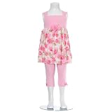 Emily Rose Toddler Girls Size 3T Pink Top Leggings 2pc Set Outfit