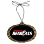 Cincinnati Bearcats NCAA Gold Classic Logo Holiday Ornament