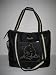 Winnie the Pooh Large Diaper Tote Bag Black and Tan