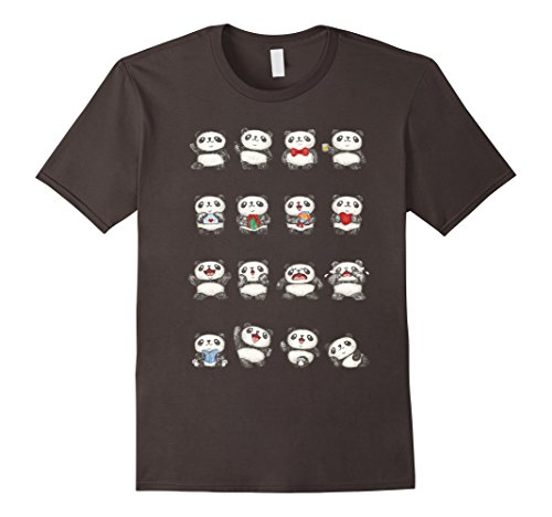 VARIOUS FEELING OF PANDA T-shirts