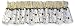 Trend Lab Cocoa Dots Window Valance
