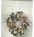 Over the Door Wreath Holder - White