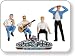 Search : Motorhead Miniatures 24th Scale Hot Rodders 3 Set of 4 949