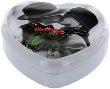 1996 Figi Kim Anderson Sweet Embrace Heart Shaped Music Box Plays As Time Goes By