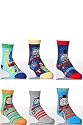 Boys 4 Pair TM Thomas The Tank Engine Socks