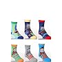 Boys 4 Pair TM Thomas The Tank Engine Socks