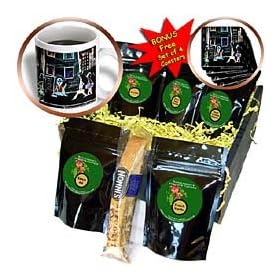 Londons Times Funny Music Cartoons - Help Stuck In A Badly Drawn And Unfunny Cartoon - Coffee Gift Baskets - Coffee Gift Basket