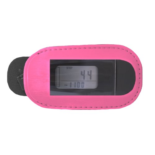 Buddy step counter (Black with Pink protector sleeve)