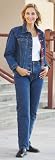 Guide Gear Women's Flannel - lined Jeans Stonewash