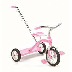 Radio Flyer 34TP Tricycle With Push Handle Redesign - Pink