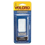 Velcro Products - Velcro - Industrial Strength Sticky-Back Hook & Loop Fastener Strips, 4 x 2, White - Sold As 1 Pack - 50% stronger than standard hook and loop fasteners. - 2 width for firmer positioning. - Waterproof adhesion, even when submerged. - Indoor or outdoor use. -