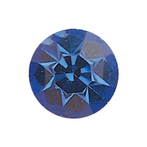 G&uuml;termann / KnorrPrandell 6138039 - Strass flach 2mm blau, 25 St&uuml;ck/Beutel