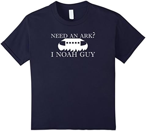 Kids Need An Ark I Noah Guy T Shirts With Funny Sayings 6 Navy