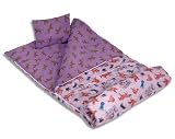 English Riding - Purple Sleeping Bag, by Wildkin