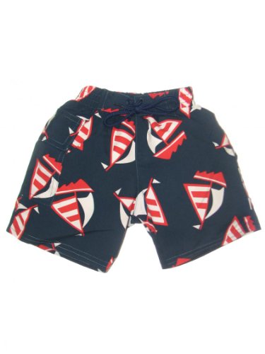 Baby / Infant Boys Mod Ultimate Swim Diaper Pocket Trunks by Iplay,6 Months / 10-18 Pounds,Navy
