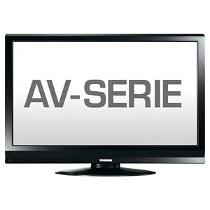 Toshiba 26 AV 615 D 66 cm (26 Zoll) HD-Ready LCD-Fernseher mit integriertem DVB-T Tuner schwarz