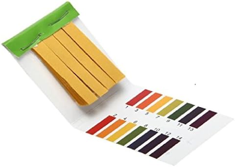 PHRite (20 Packs) PH 1-14 Test Paper Litmus Strips Tester, 80pcs Per Pack