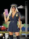 Looking Fine While Busting Fashion Crime in this Fashion Police Costume! (sunglasses and boots... by