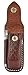 Swiss Army 33212 X-Large Zermatt Pouch, Leather, Brown w/Steel