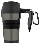 Thermos Nissan 14-Ounce Leak-Proof Insulated Travel Mug, Stainless Steel