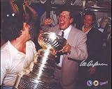 AL ARBOUR NY Islanders SIGNED 8x10 Stanley Cup Photo