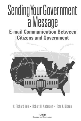 Sending Your Government a Message: E-Mail Communications Between Citizens and Governments