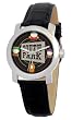 South Park Men's D1557S026 Eurus Collection Black Leather Watch