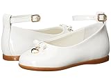 [ドルチェ&ガッバーナ] Dolce & Gabbana Patent Leather Ballerina (Toddler) フラットシューズ Latte 26 (US 9 Toddler)(15.