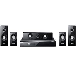 Samsung HT-Z310T 5.1-Channel Home Theater Surround Sound System (Set of Seven, Black)