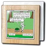 Thomas Akempis - The Tortise and the Hare - 6 Inch Tile Napkin Holder